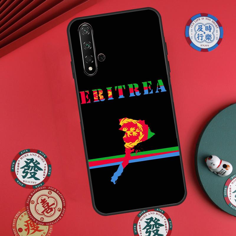 Eritrea Flag For Huawei Nova 11i 8i 12i 12s 9 10 SE Y60 Y70 Y90 Y72 Y73 Y61 Y91 P60 Pro P30 P40 Lite Case