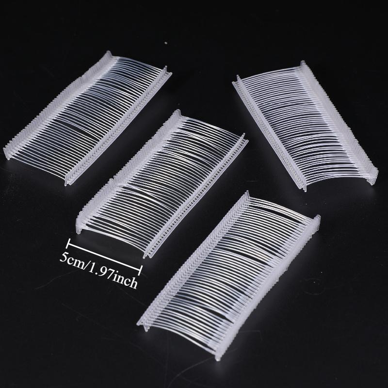 5000pcs 50mm Standard Plastic Fasteners Regular Space Barbs Attachments for Standard Label Price Tag Guns