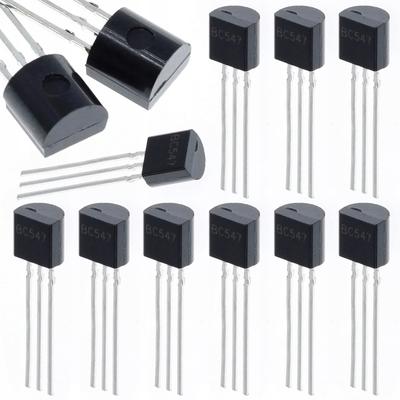 BC547 NPN Bipolartransistor – Set mit 10 Stück | Ideal für Arduino und DIY-Projekte | Einfache Montage und Vielseitigkeit