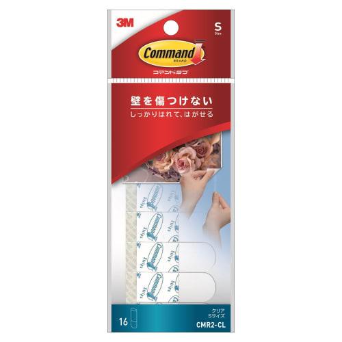 3M Command Tab Transparent Clear S Size Overweight 400g 16 Pieces CMR2-CL