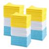 Basics Cleaning Cloth Microfiber Multipurpose Car Wash Wipe Rag 144 Sheets (40 X 30 Cm) Multicolor
