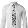 Cow Print Men'S Necktie Fashion Neck Tie Skinny Ties Gifts For Weddings, Groom, Business Party
