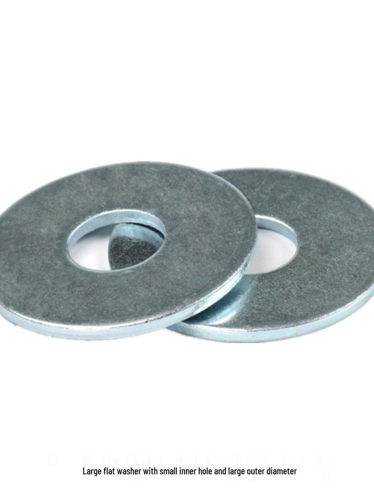 Galvanized Thickened Flat Washer M3-M16