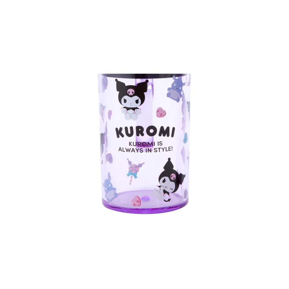 Sanrio Kuromi Toothbrush and Cup Set 12x7x5cm Character Design Kids Oral Care