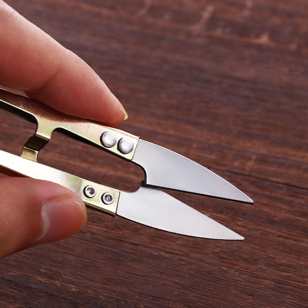 Sewing Tool Fish Line Scissors Fishing Scissor Fishing Line Cutter Gear Scissors U-shaped Scissor