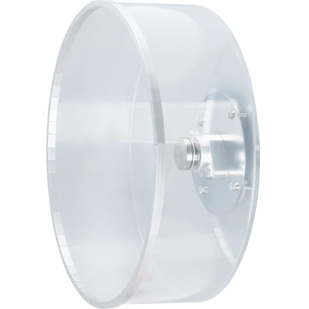 EnergyPower Large 40cm Diameter Exercise Made of Safe and Clean Clear Acrylic with Perfect for Guinea Prairie and Other Large Small Silent Wheel