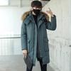 Men's Korean Version Thick Parka Over The Knee Men's Trendy Men's Coat High Quality Design Parkas
