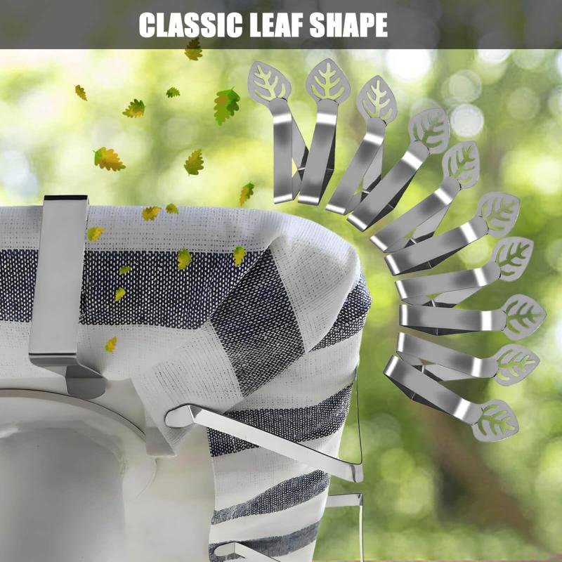 Stainless Steel Table Cloth Clip Creative Patterns Tablecloth Fixing Tool Clip Table Cover Clamp
