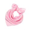 Women Elegant Square Scarf Solid Small Hair Tie Band For Business Party Head Neck Silk Satin Scarf CLE