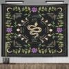 Snake Altar Cloth Wall Tapestry Astrology Tablecloth Divination Tapestries Aesthetic Room Decoration Tarot Astrology Tapestrys