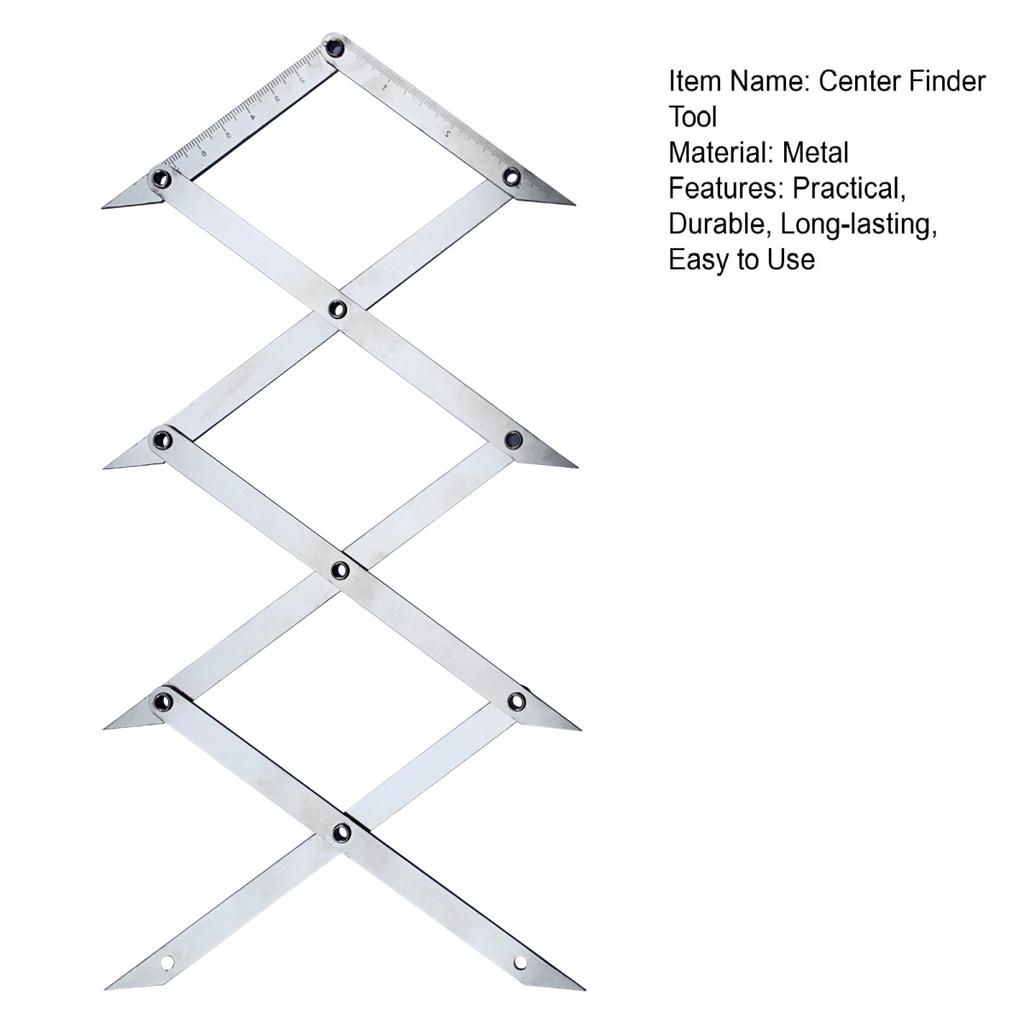 Yousheng 3 Point Center Finder Equal Spacing Layout Tool High Accuracy Easy To Use Precise Center Finding Tool for Welding Woodworking