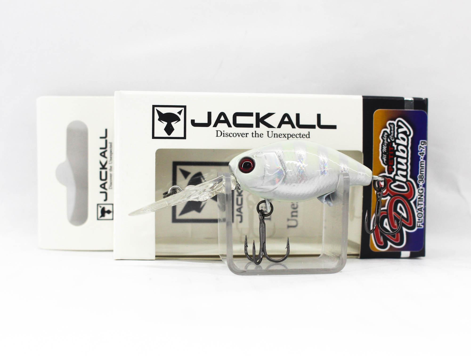 Jackall DD Chubby 38F Плавающий воблер Зебра Глоу (2433)