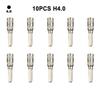 Set Of Ten H4 Hex Shank Screwdriver Bits Compatible With Various For DIY Applications From Toy Repair To Furniture Assembly