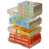 Transparent Multi-Layer Desk Organizer for Students and Office Documents
