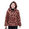 Women's Winter Hooded Cotton Jacket: Thickened, Padded Coat for Middle-aged and Elderly Mothers and Grandmothers.