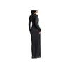 adidas Originals Atlanta Abito Stampato con Strass Sportivo Comodo Moda Slim Fit Manica Lunga Donna Abiti Nero IW3108