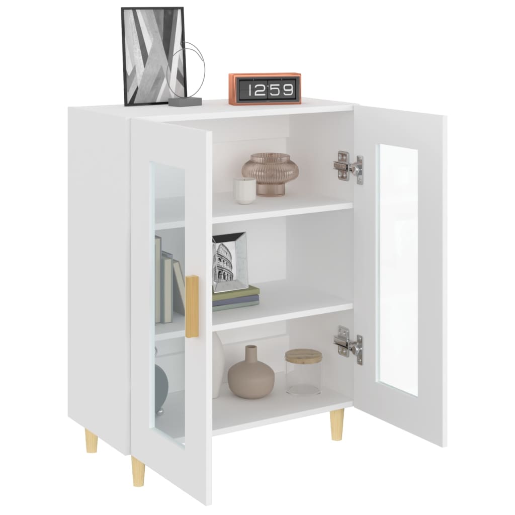 Sideboard White 69.5 x 34 x 90 cm Particleboard