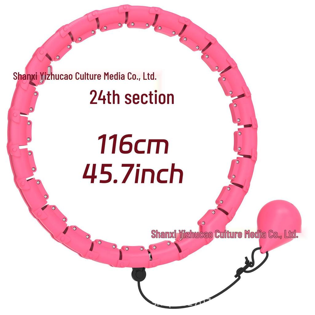 Intelligenter, abnehmbarer Hula-Hoop-Reifen für Frauen – Bauchweg-Effekt, taillenschonendes Fitnessprogramm