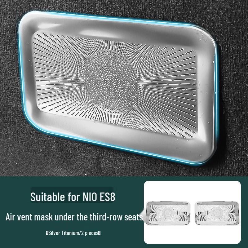 

Nio ES8 Third Row Seat Air Vent Anti-Clog Cover - Car Interior Accessory