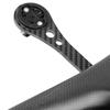 Supporto per Computer Fibra di Carbonio Manubrio da Ciclismo Supporto Esteso Porta Computer per Biciclette Accessori per Ciclismo Resistente
