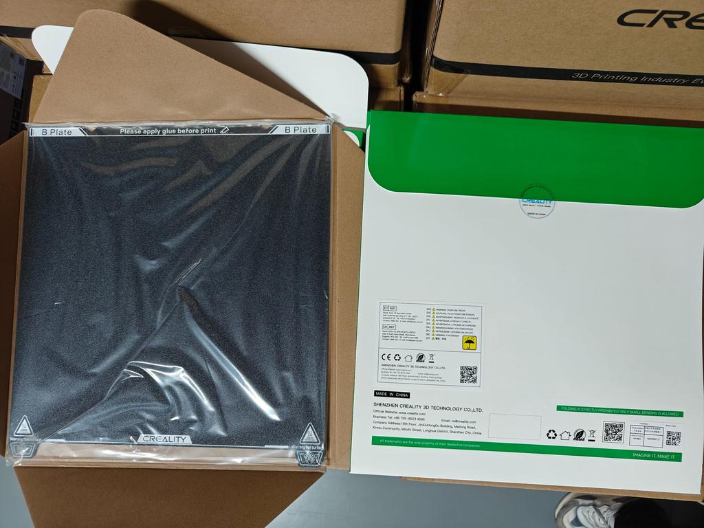 Creality Dual Sided Printing PET   Phantom   Platform Board for K1 Max Ender 3 V3 Plus 3D Printer Platform Glossy PET +