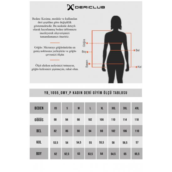 Women's Coats Gummy Honeycomb Patterned Quality Genuine Leather Women's Coats