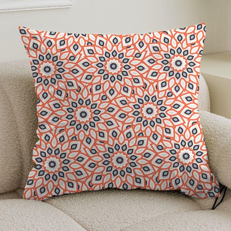 Double-sided bohemian print ethnic pillow cover sofa living room cushion cover geometric pillow square pillowcase