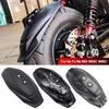 30CM Motorcycle Mudguard Carbon Fiber/Matte Black Style Rear Fender Extension Splash Pad For Nz Fz Mz MIX M85C M95C Accessories