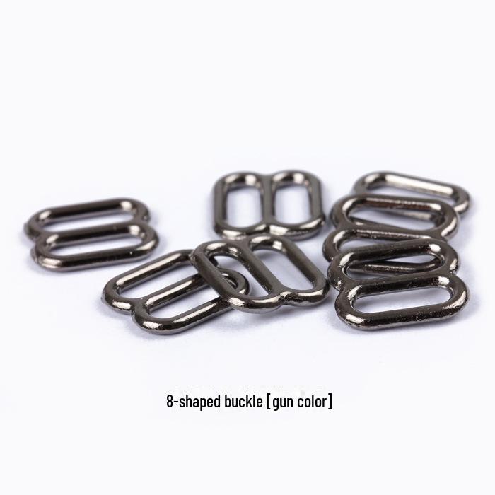 Underwear Adjustable Metal Buckle Bra Ring for DIY Clothing Accessories