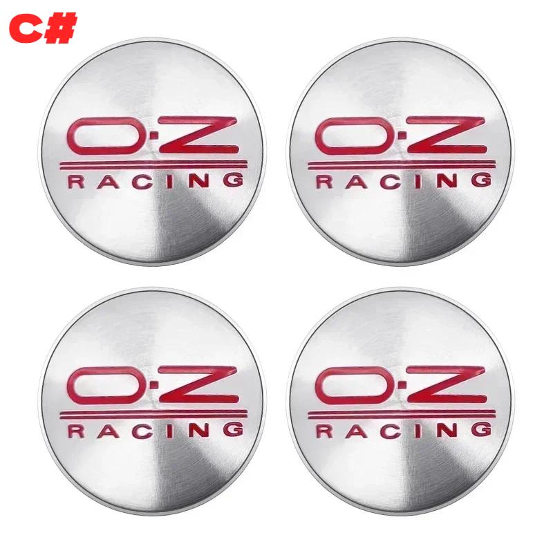 4 pezzi 56mm 60mm 65mm 68mm OZ RACING Coprimozzi Centrali per Cerchi Auto Accessori