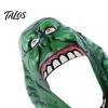Immersive Ghost Masque Latex Hood Halloween Masque, Spooky Frog Full Head Adult for Halloween, Masquerade Party, Cosplay Costume, Role Playing