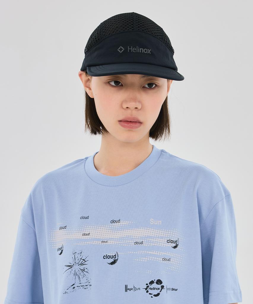 Hellinogseuweeo Mesh Hybrid Cap_Black