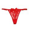 Damen Sexy Nahtloser String mit Schleife - Verstellbar, Atmungsaktiv, Einfarbig