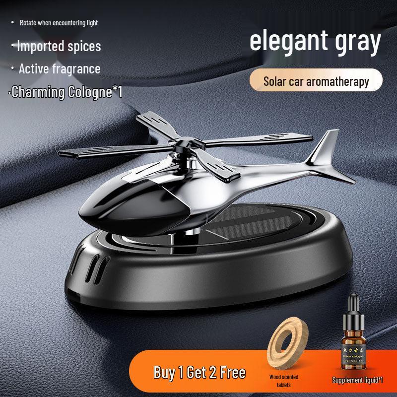 

Solar-Powered Aircraft Car Perfume: High-End Aromatherapy Ornament for Men s Car Console.