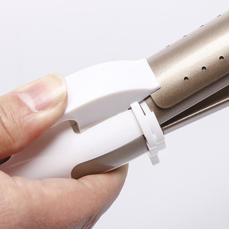 Dual-Use Electric Curling Iron & Mini Straightener for Women - Large Curls, Straightening, Bangs, and Perming.