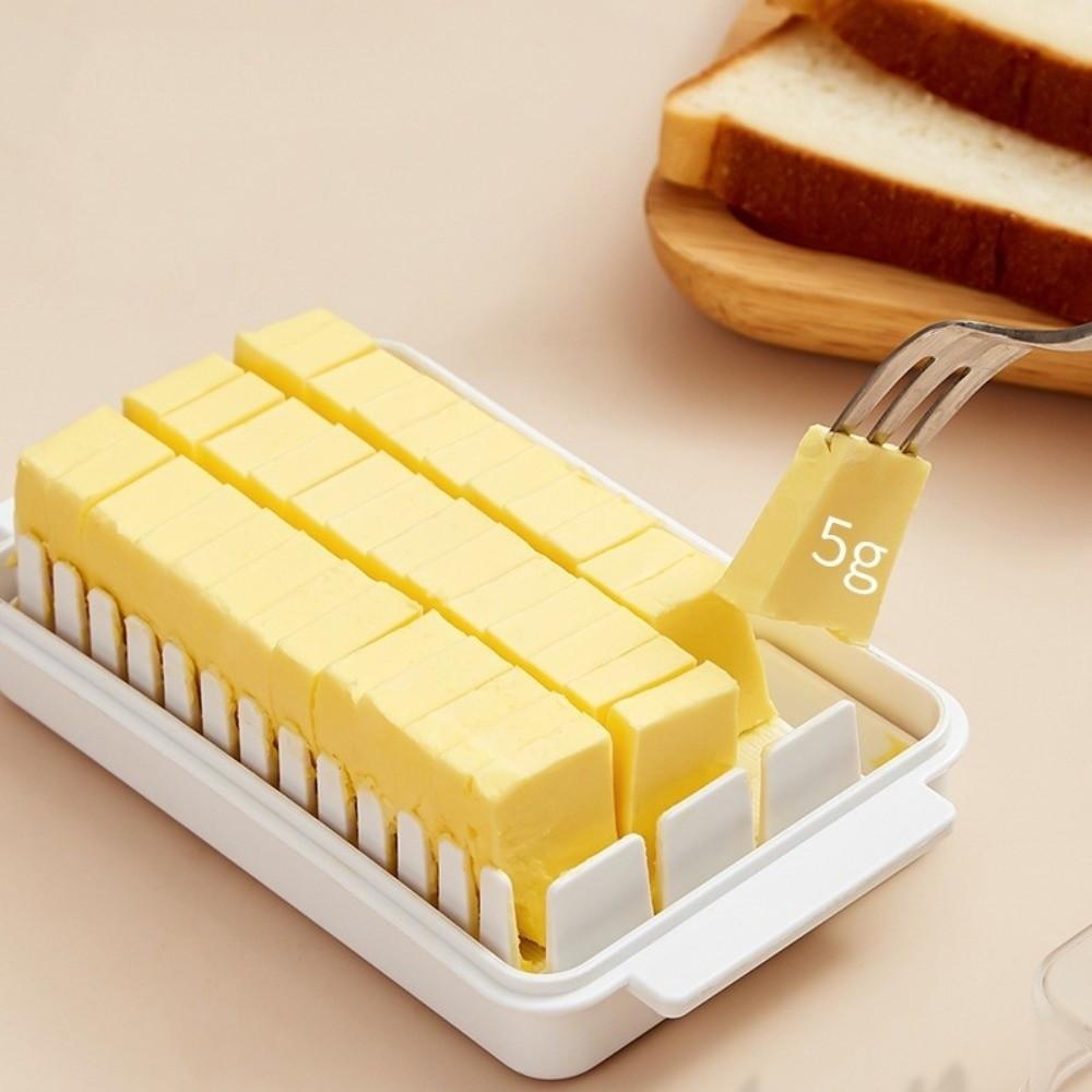 Fresh Keeping Cheese Butter Dish Rectangle Butter Container  Refrigerator