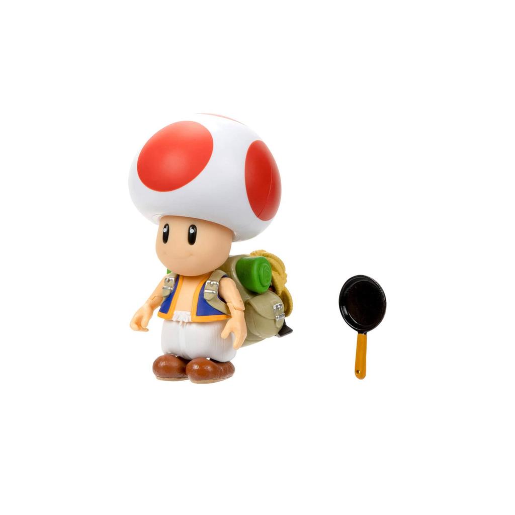 Sanei Boeki The Super Mario Movie Action Figure Toad W6 X D8 X Miscellaneous Bros. H10.5cm TSM-04