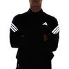 adidas Comfortable Sports Stand Collar Logo Stripe Regular Fit Long Sleeve Jacket Unisex Jacket JZ7717