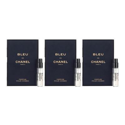 Bleu de Chanel Parfum Pro muže Vzorková sada (3 x 1,5 ml)
