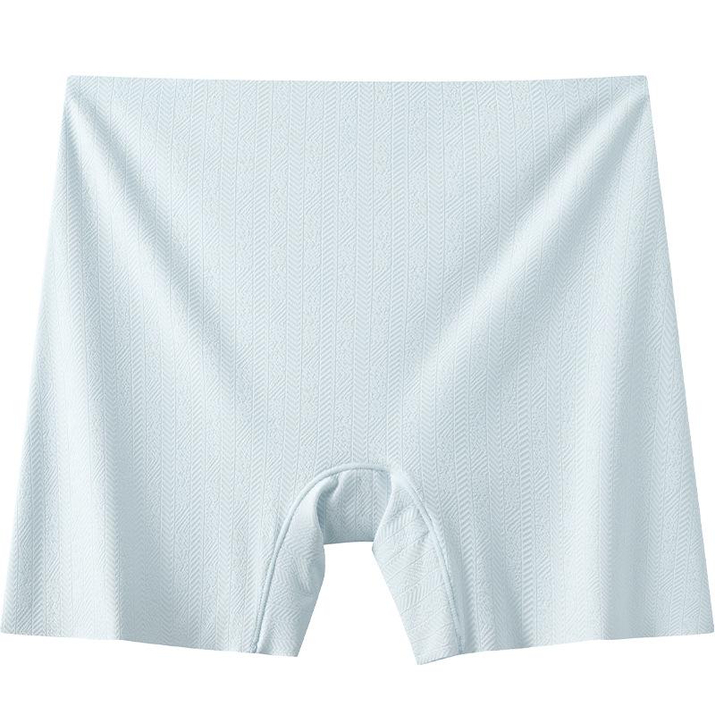 Women's Spring and Summer New Two in One Silk Crotch Anti Glare Safety Underwear