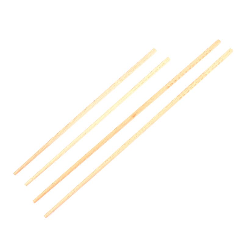 Japanese Extra Long Wooden Chopsticks Polished Beech Wood Fired Food Noodle Anti-Slip Chopsticks Kitchen Cooking Tools