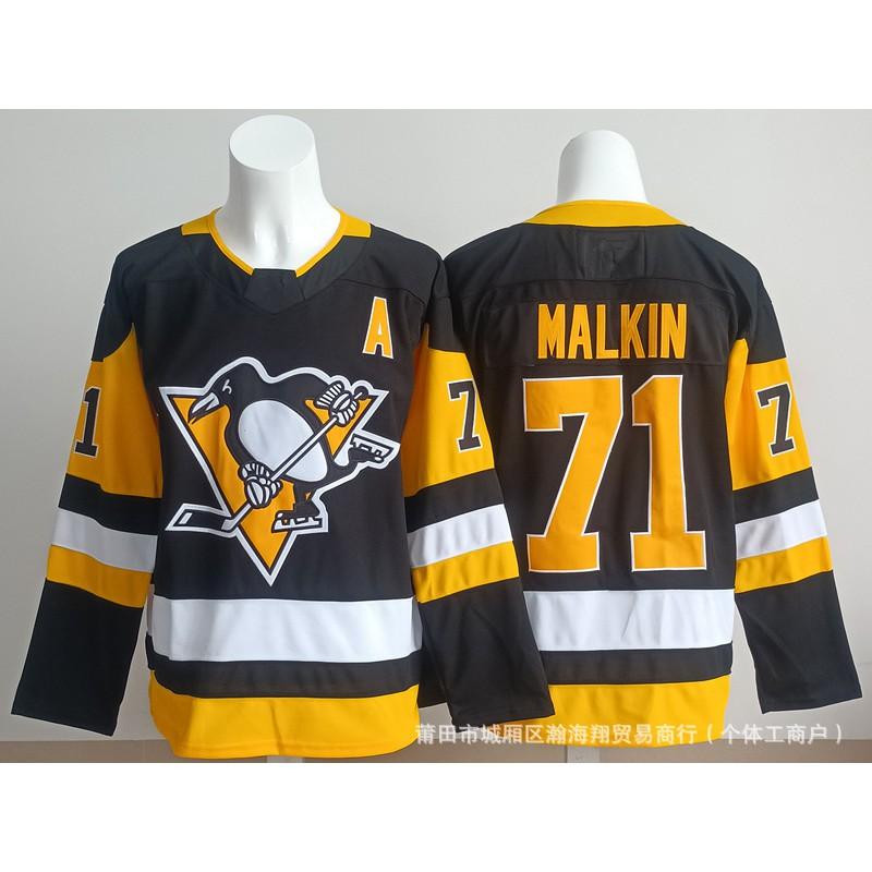 Herren Eishockey Trikot Pittsburgh Penguins 87 71 58 Gestickte Team Uniform Erwachsenen Wintersport