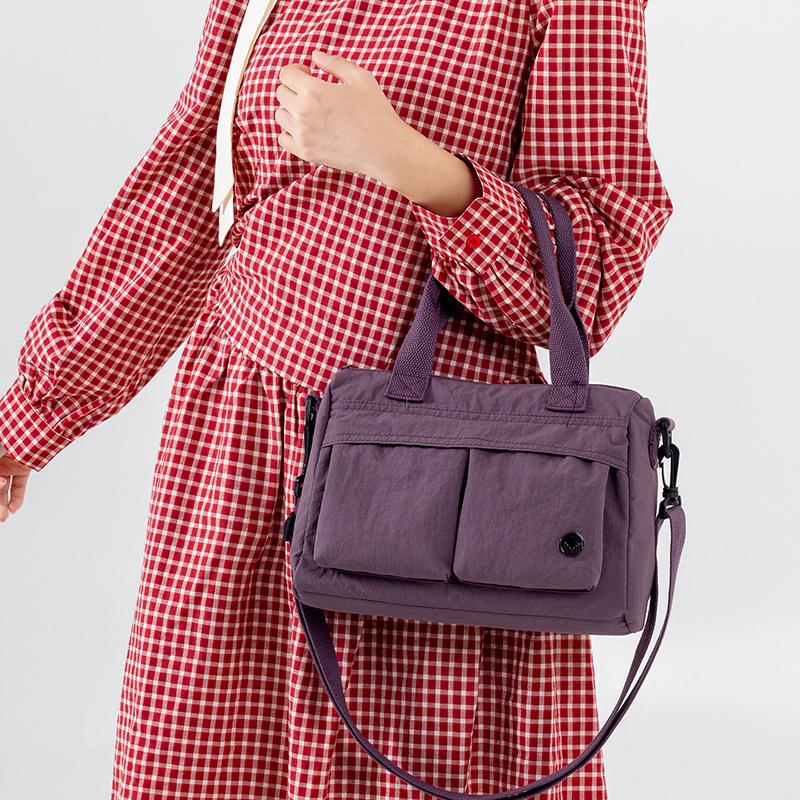 Damen Pendler Umhängetasche Unifarbene Crossbody Tasche