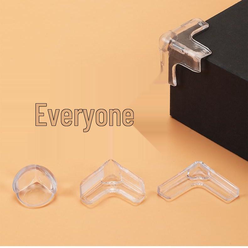 Transparent Silicone Safety Corner Guards for Children's Furniture