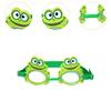 Kinder';s Schwimmbrille Verstellbare Poolbrille Karton Anti-Beschlag Silikon Wasserdicht