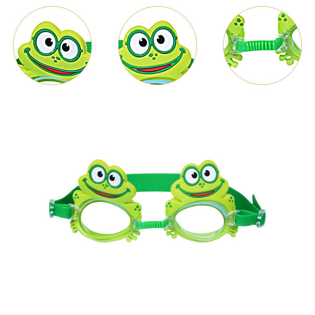 Kinder';s Schwimmbrille Verstellbare Poolbrille Karton Anti-Beschlag Silikon Wasserdicht