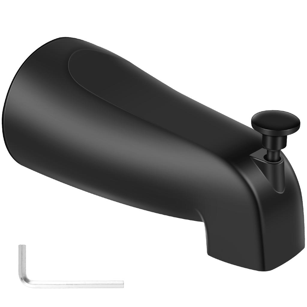 Bathroom Tap Zinc Alloy Bathtub Faucet with Diverter Slip Fit Basin Spouts Home Bathroom Accessories for 1/2 inch Copper Tube