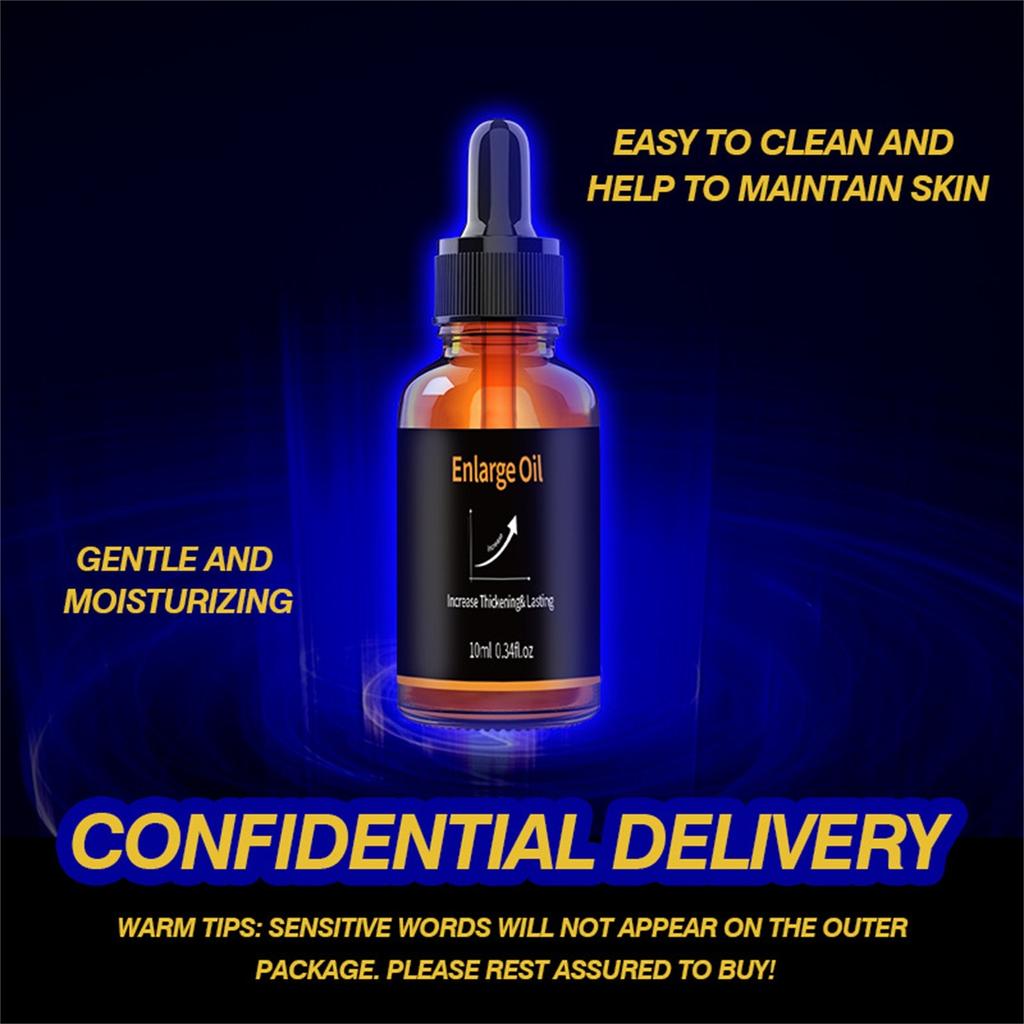 Men Massage Oil For Enhancement Erection Cream Penisgrowth Oil Longer Thicker Energy Massage Oil Men Energy For Care Delay Performance Strength 10ml