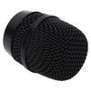 Microphone Grill with Mic Windscreen Cotton Microphone Grille Ball Head Replacement for BBS666 Black