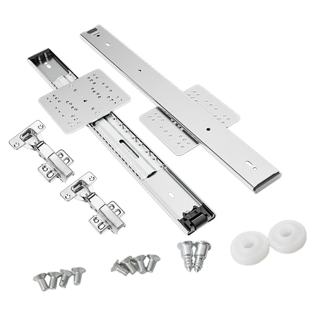 Cabinets Door Slide Rails Cabinet Track Hardware Kit